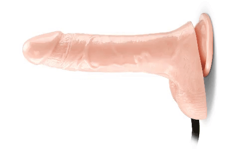 Nafukovací dildo s vibracemi a dálkovým ovládáním